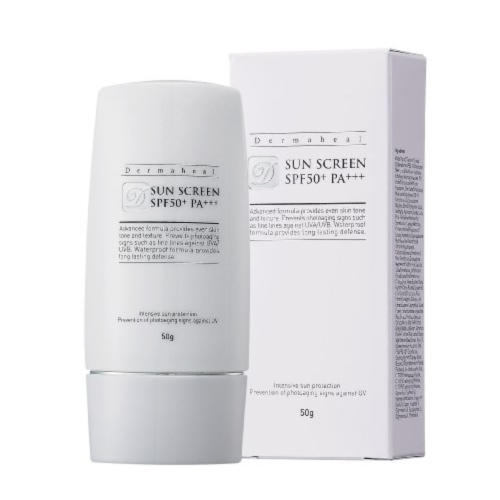 Солнцезащитный крем с ярко-выраженным осветляющим действием - Dermaheal Sun Screen SPF 50 PA+++ - Фото 1