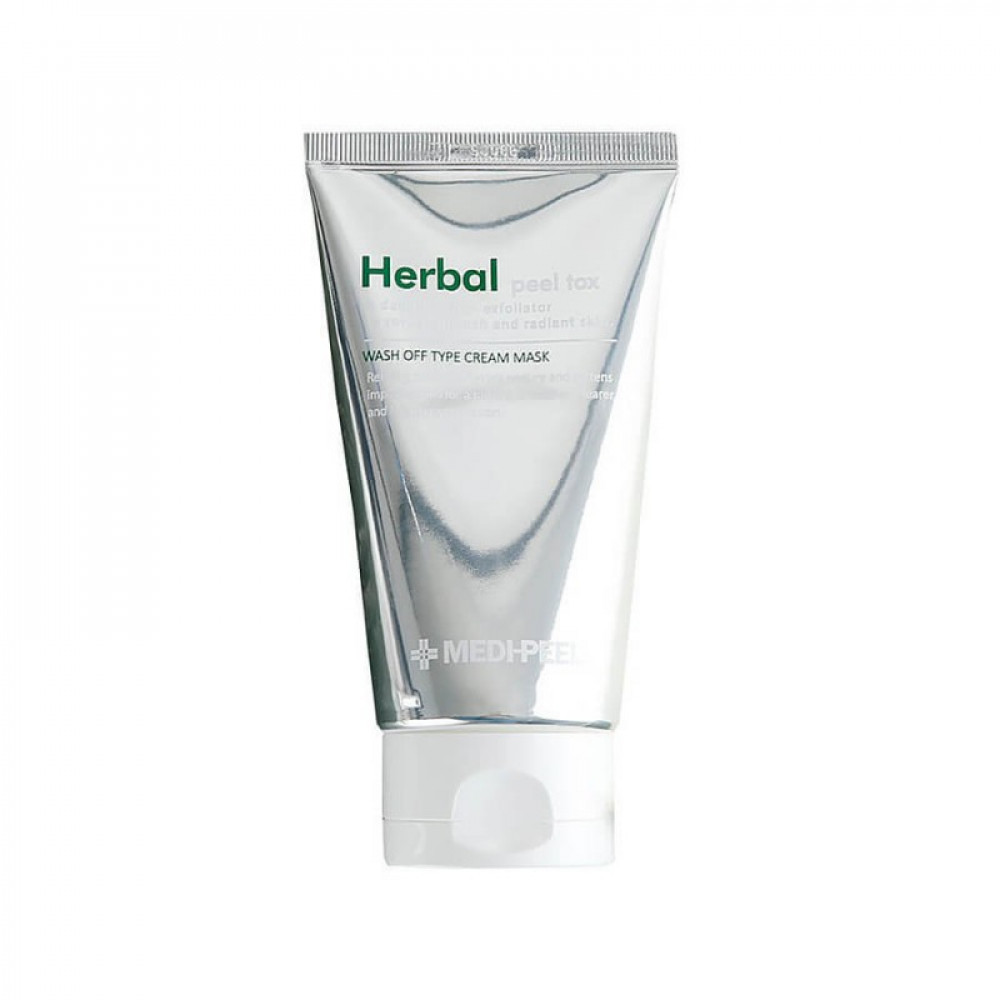 Очищающая пилинг-маска с эффектом детокса - Medi-Peel Herbal Peel Tox Wash Off Type Cream Mask