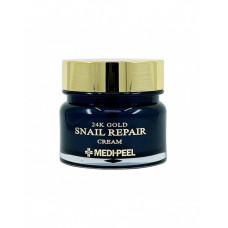 Крем для лица с колллоидным золотом и муцином улитки - Medi-Peel 24k Gold Snail Repair Cream