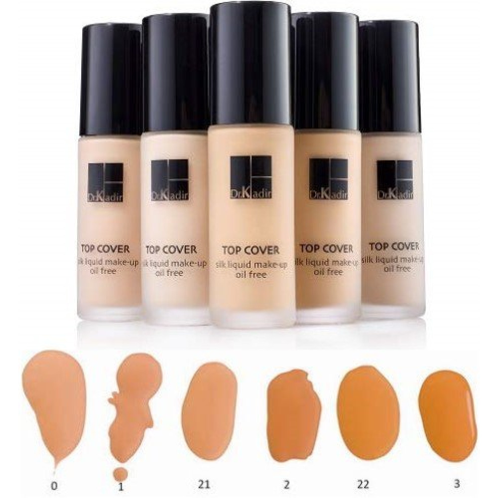  Тональний шовковистий крем без масла - Dr. Kadir  Silk Liquid Make Up фото 2