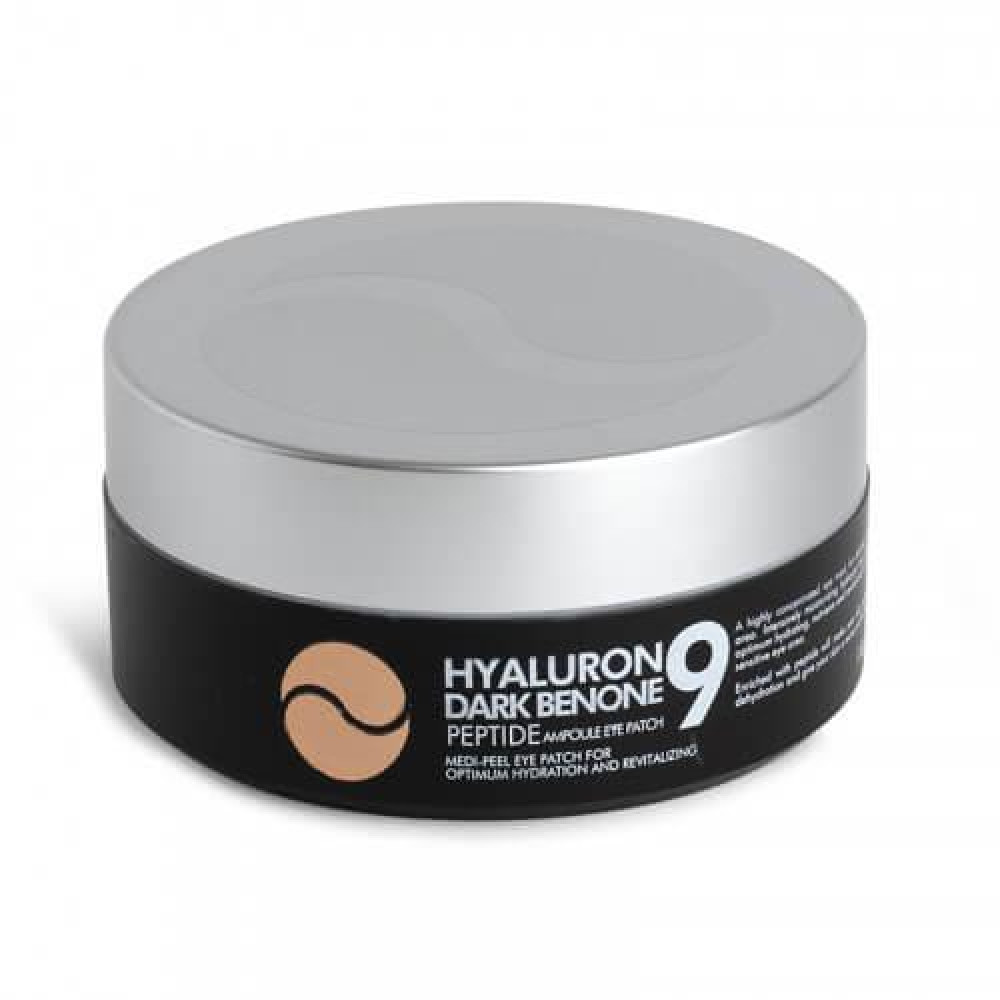  Осветляющие патчи с пептидами - Medi-Peel Hyaluron Dark Benone Peptide 9 Ampoule Eye Patch
