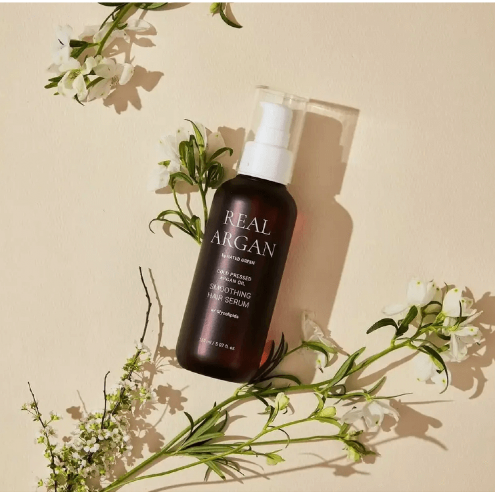 Серум для волосся з маслом аргани - Rated Green Real Argan Smoothing Hair Serum  фото 4