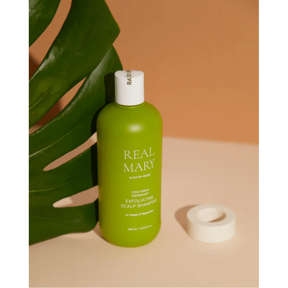 Очищаючий шампунь з розмарином - Rated Green Real Mary Exfoliating Scalp Shampoo фото 3
