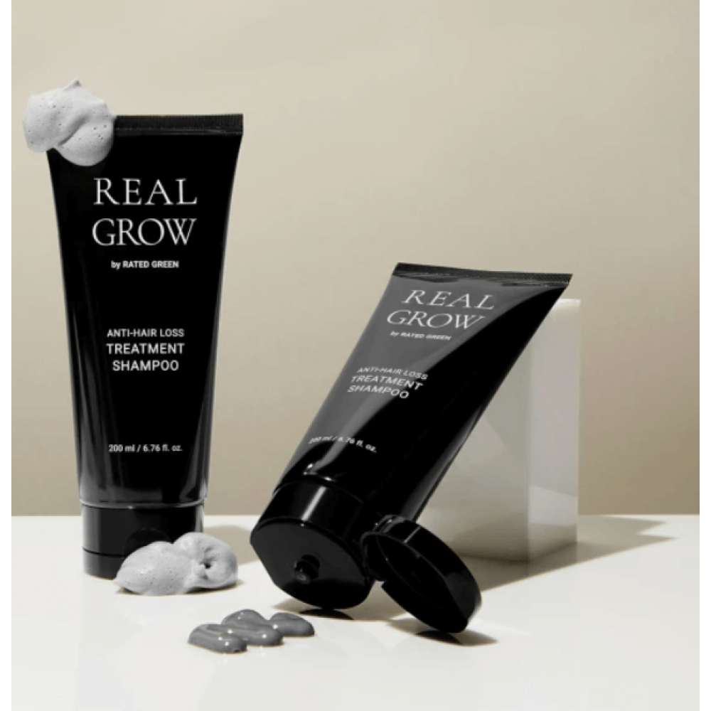 Шампунь против выпадения волос - Rated Green Real Grow Anti Hair Loss Treatment Shampoo фото 4