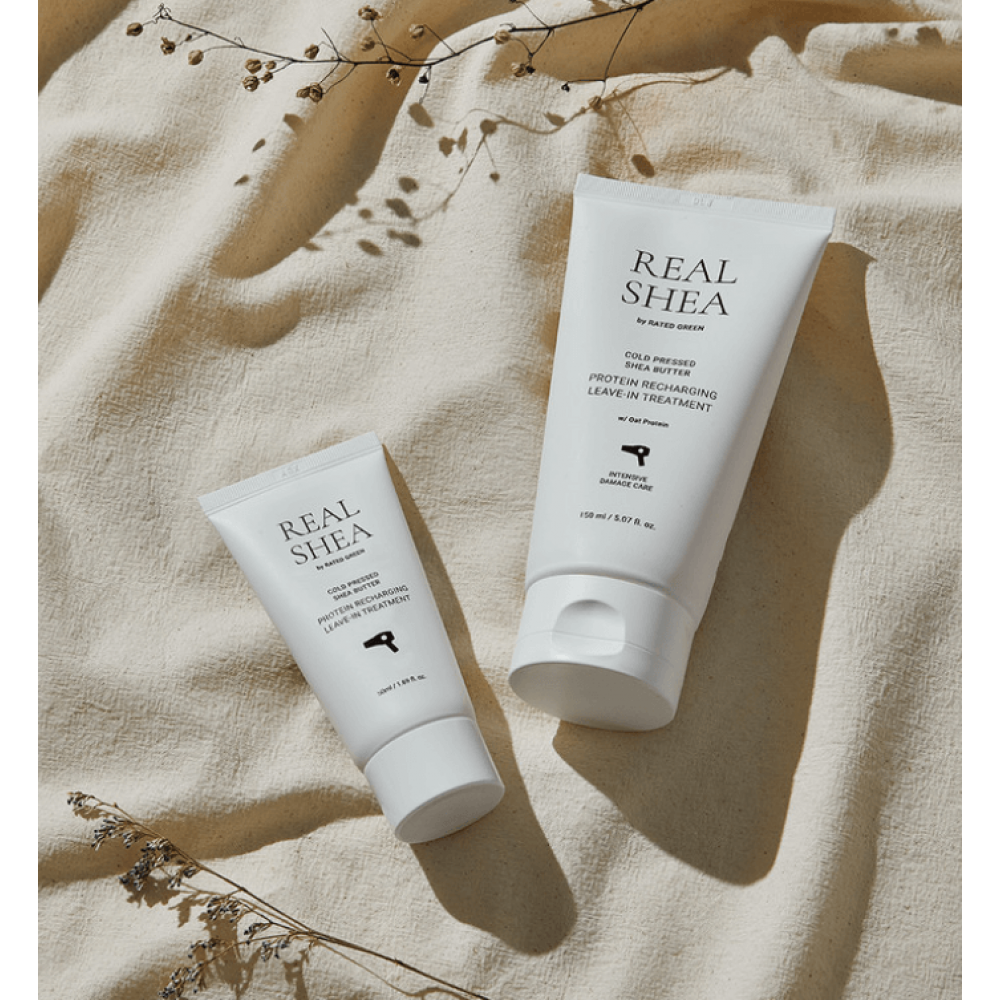 Відновлюючий термозахисний крем для волосся з маслом ши - Rated Green Real Shea Protein Recharging Leave-in Treatment фото 4
