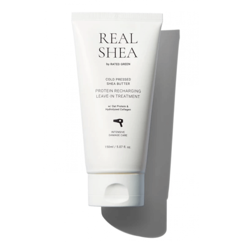 Відновлюючий термозахисний крем для волосся з маслом ши - Rated Green Real Shea Protein Recharging Leave-in Treatment фото 2