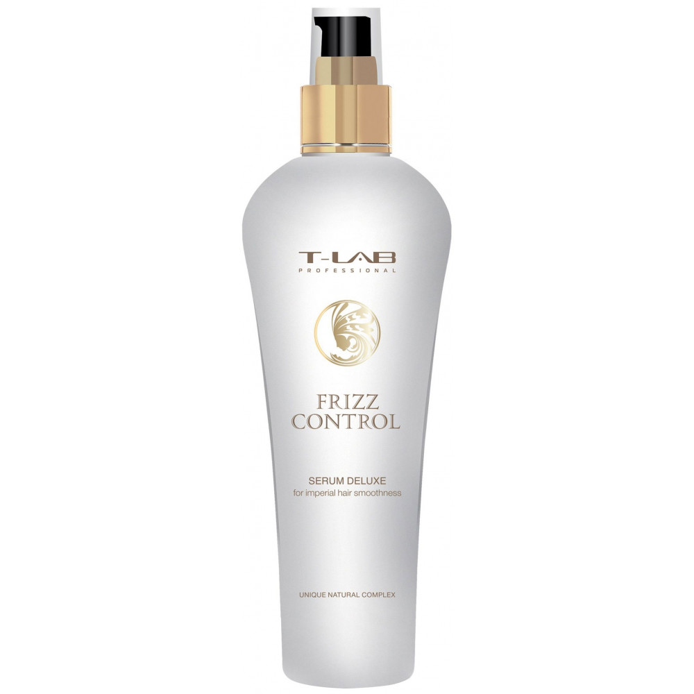 Сыворотка для королевской гладкости волос - T-Lab Professional Frizz Control Serum Delux - Фото 1