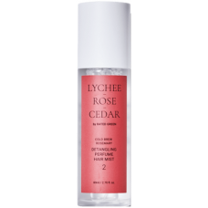 Парфумований міст для волосся - Rated Green Detangling Perfume Hair Mist Lychee-Rose-Cedar