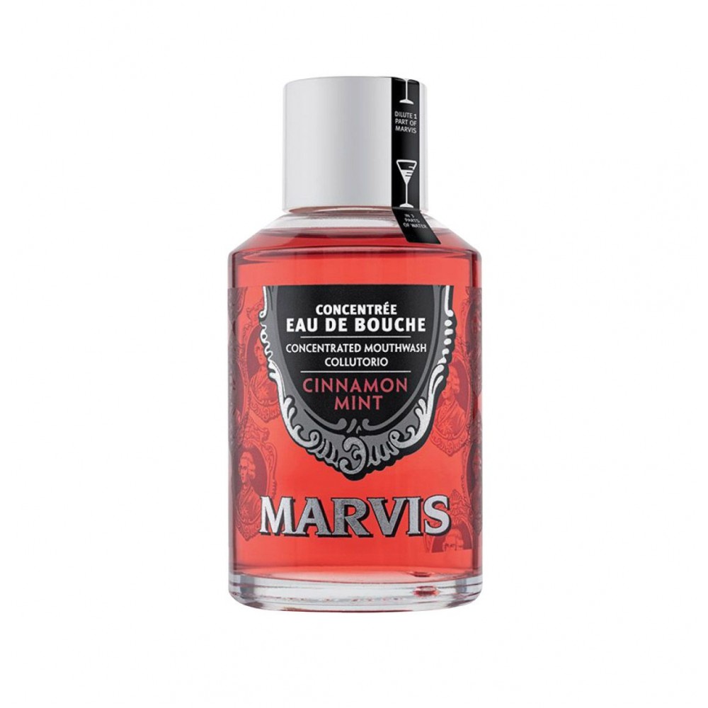 Ополіскувач-концентрат для порожнини рота "Кориця та м'ята" - Marvis Cinnamon Mint Concentrated Mouthwash - Фото 1