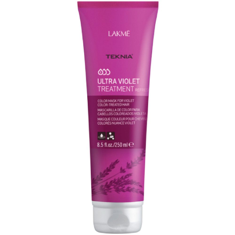 Маска для волос окрашенных в фиолетовый цвет - Lakme Treatment Ultra Violet