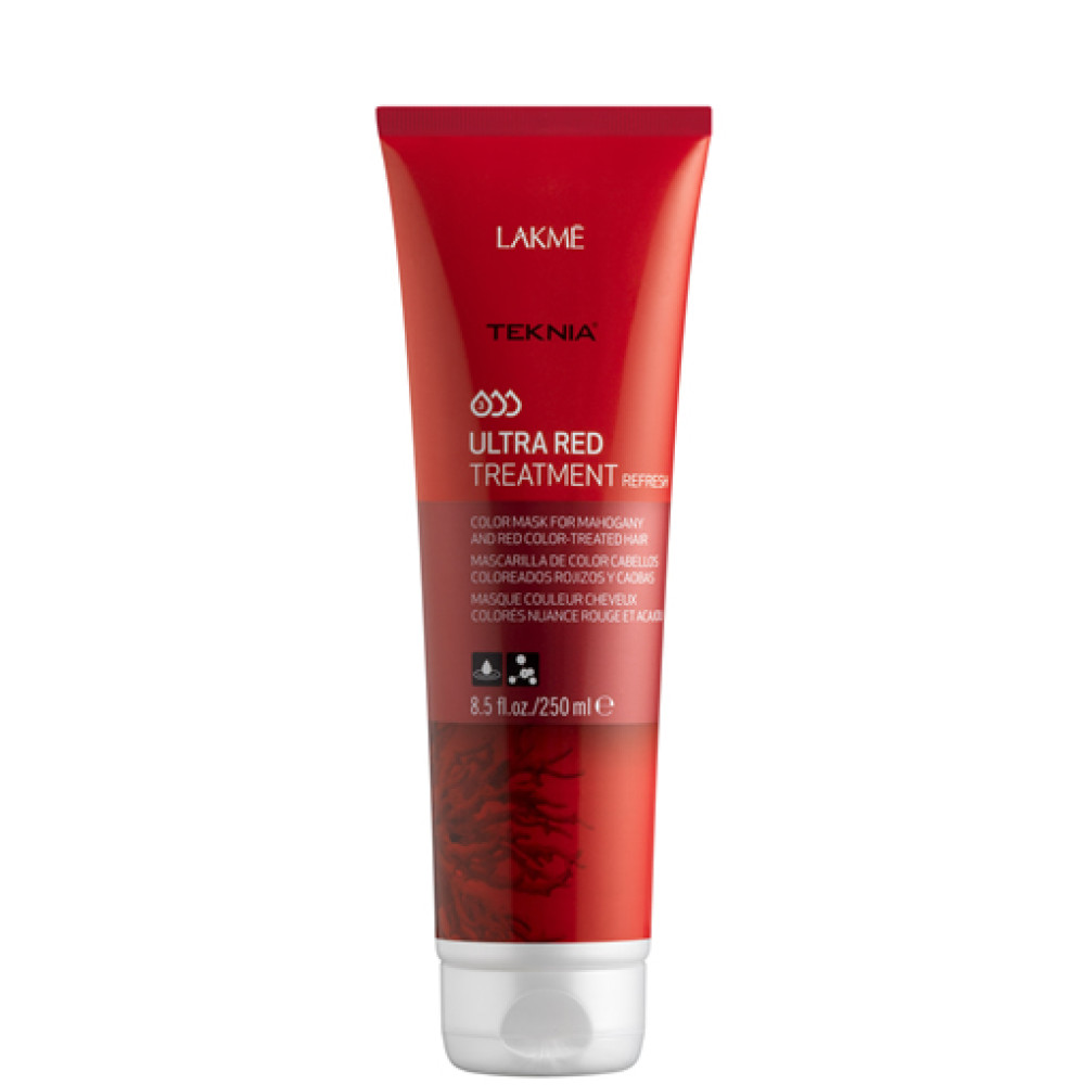 Маска освежающая цвет окрашенных волос - Lakme Treatment Ultra red