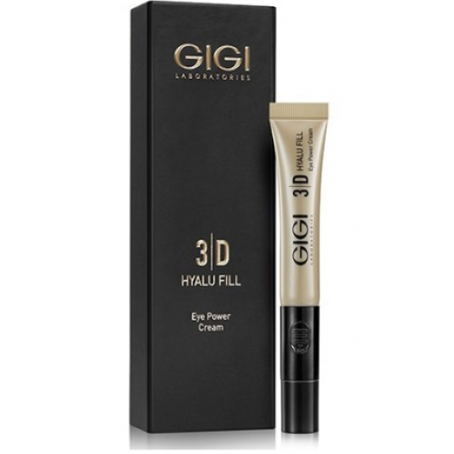 Крем-філлер для повік з вібруючим аплікатором - GIGI 3D Hyalu Fill Eye Power Cream фото