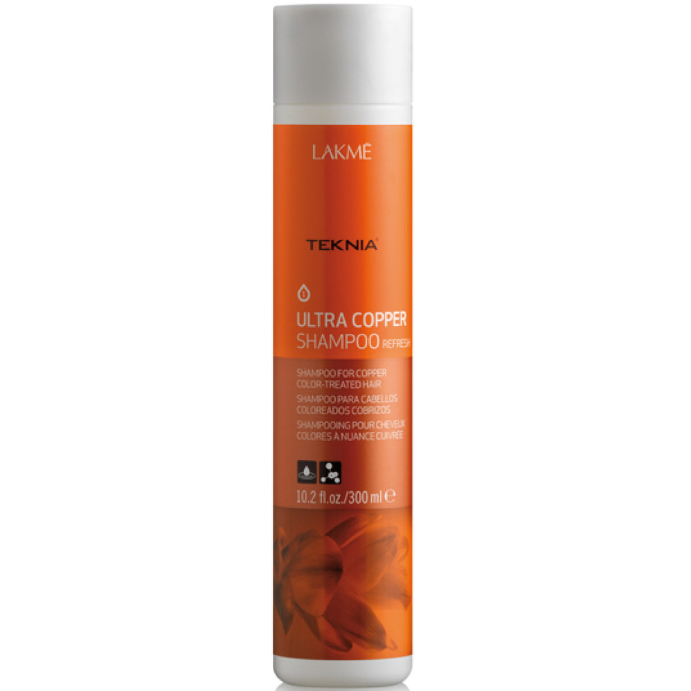 Шампунь, освежающий цвет окрашенных волос - Lakme Shampoo Ultra copper