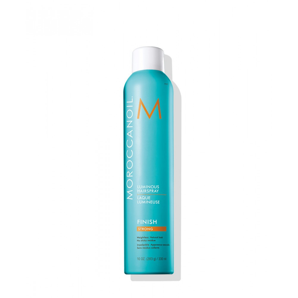 Сяючий лак для волосся сильної фіксації - Moroccanoil Luminous Hairspray Strong  - Фото 1