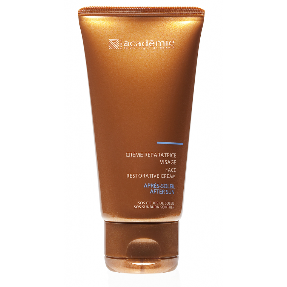  Заспокійливий крем для обличчя після засмаги - Academie Face restorative cream - Фото 1