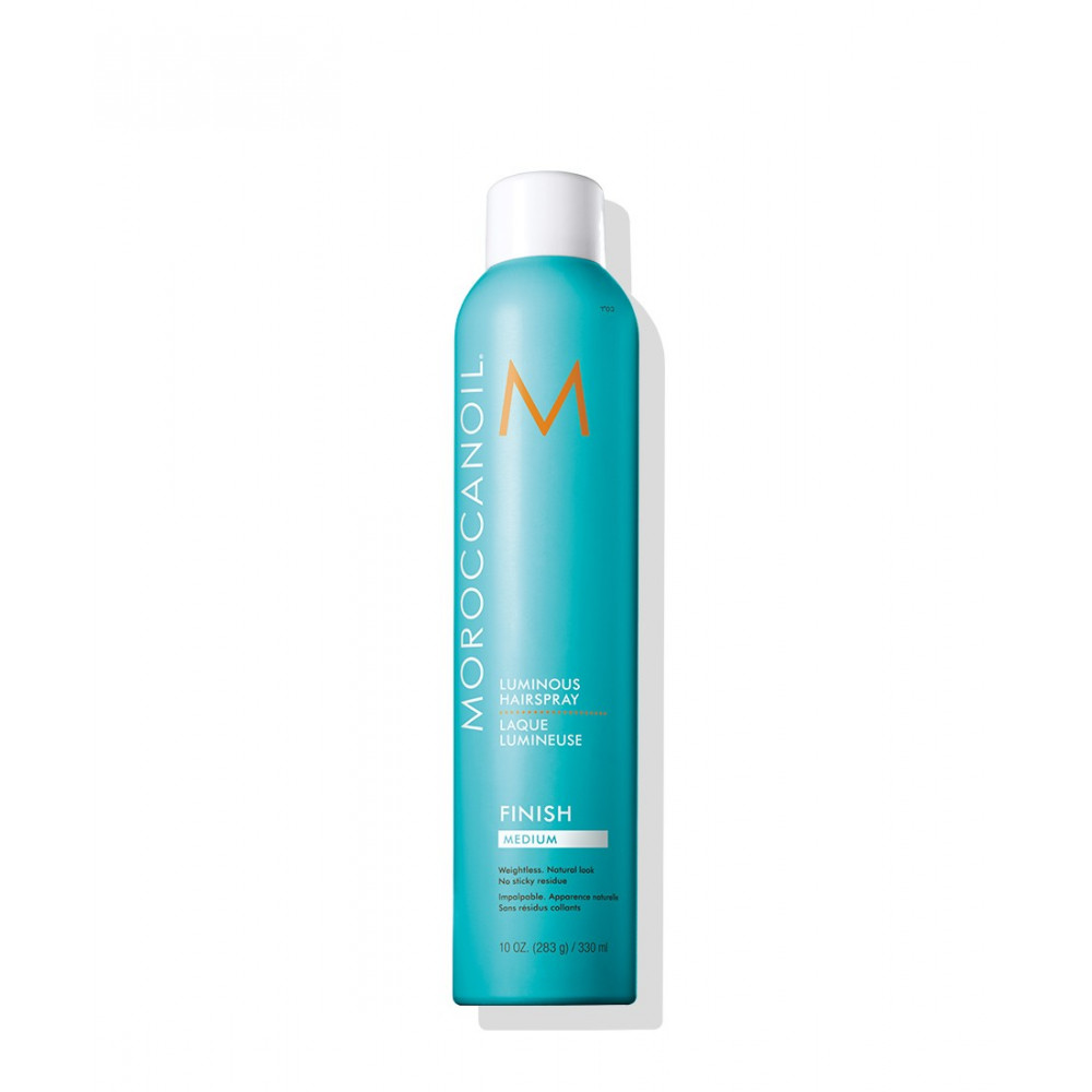 Сяючий лак середньої фіксації - Moroccanoil Luminous Hairspray Medium  - Фото 1