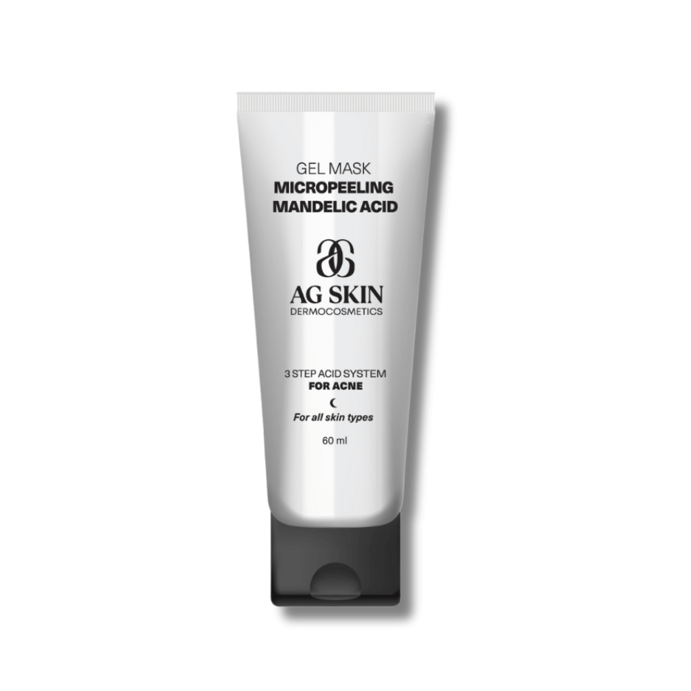 Гель-маска мікропілінг з мигдалевою кислотою - AG Skin Gel Mask Micropeeling Mandelic Acid - Фото 1