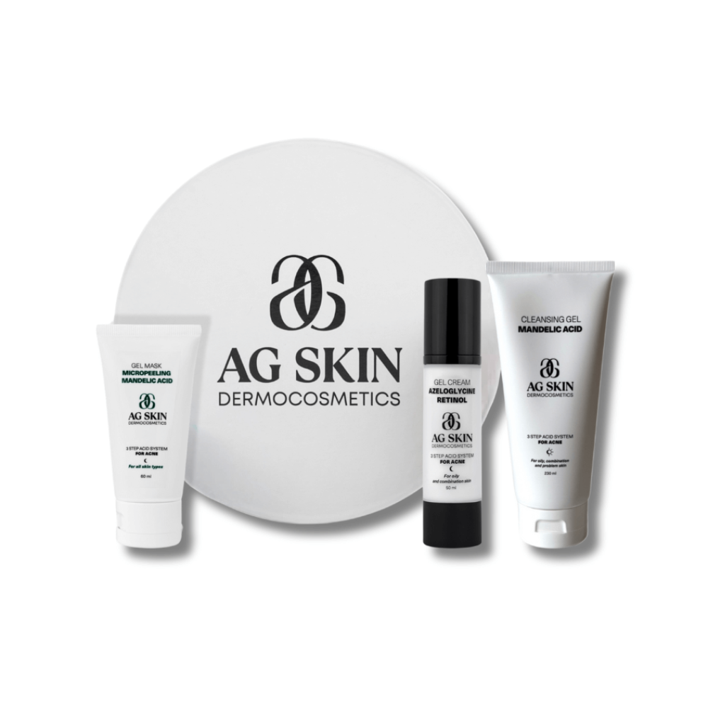 Набор для профилактики и лечения акне - AG Skin Acne Prevention And Treatment Kit