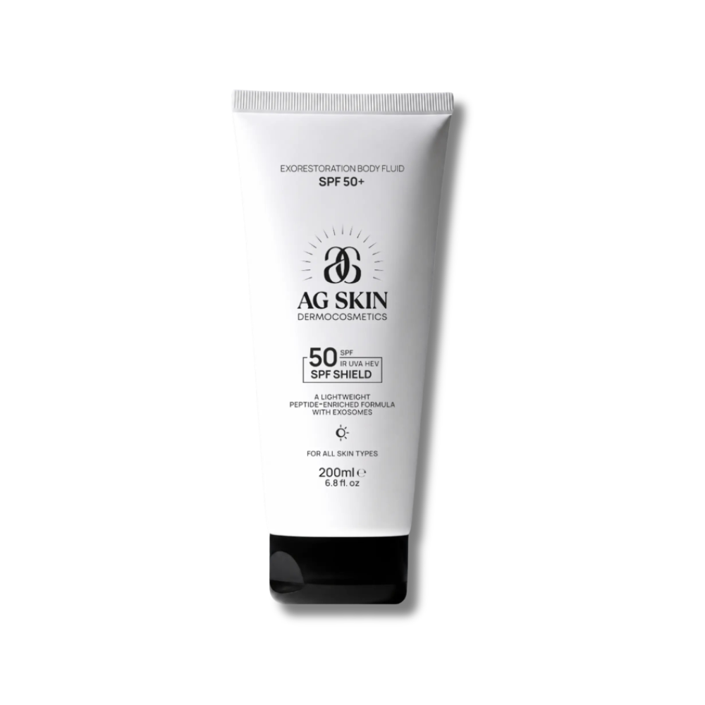 Сонцезахисний флюїд для тіла SPF 50+ - AG Skin ExoRestoration Body Fluid SPF 50+ - Фото 1