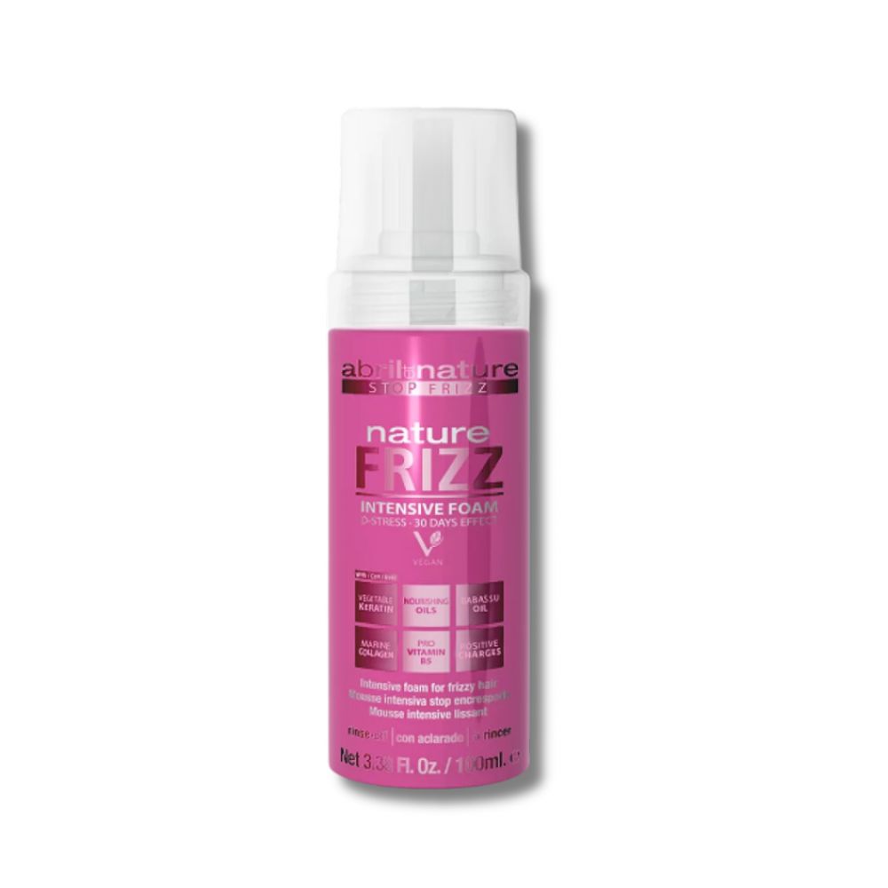 Мус для вирівнювання волосся - Abril et nature Nature Frizz Intensive Foam - Фото 1
