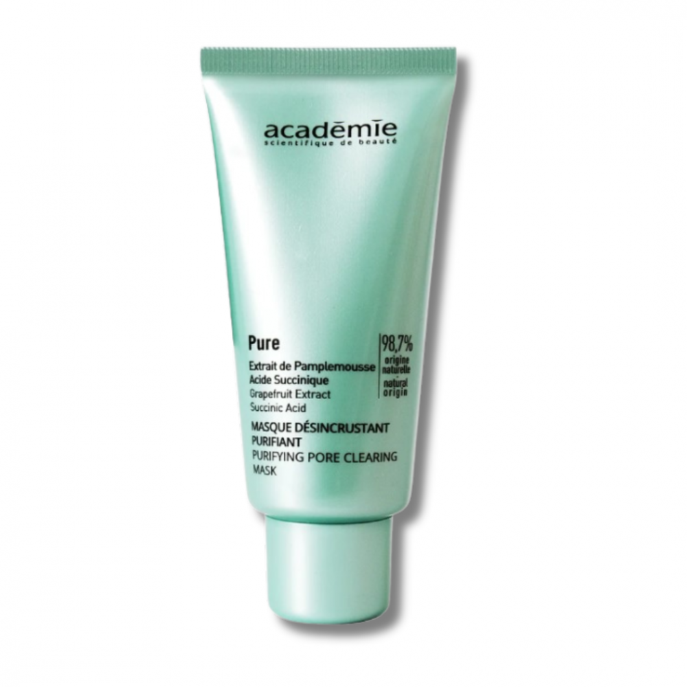 Маска для очищення пор з екстрактом грейпфрута - Academie Pure Purifying Pore Clearing Mask - Фото 1