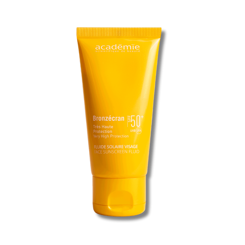 Сонцезахистний флюїд для обличчя UVA/UVB - Academie Fluide Solaire Visage SPF 50+ - Фото 1