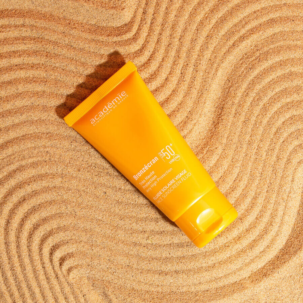 Сонцезахистний флюїд для обличчя UVA/UVB - Academie Fluide Solaire Visage SPF 50+ фото 3