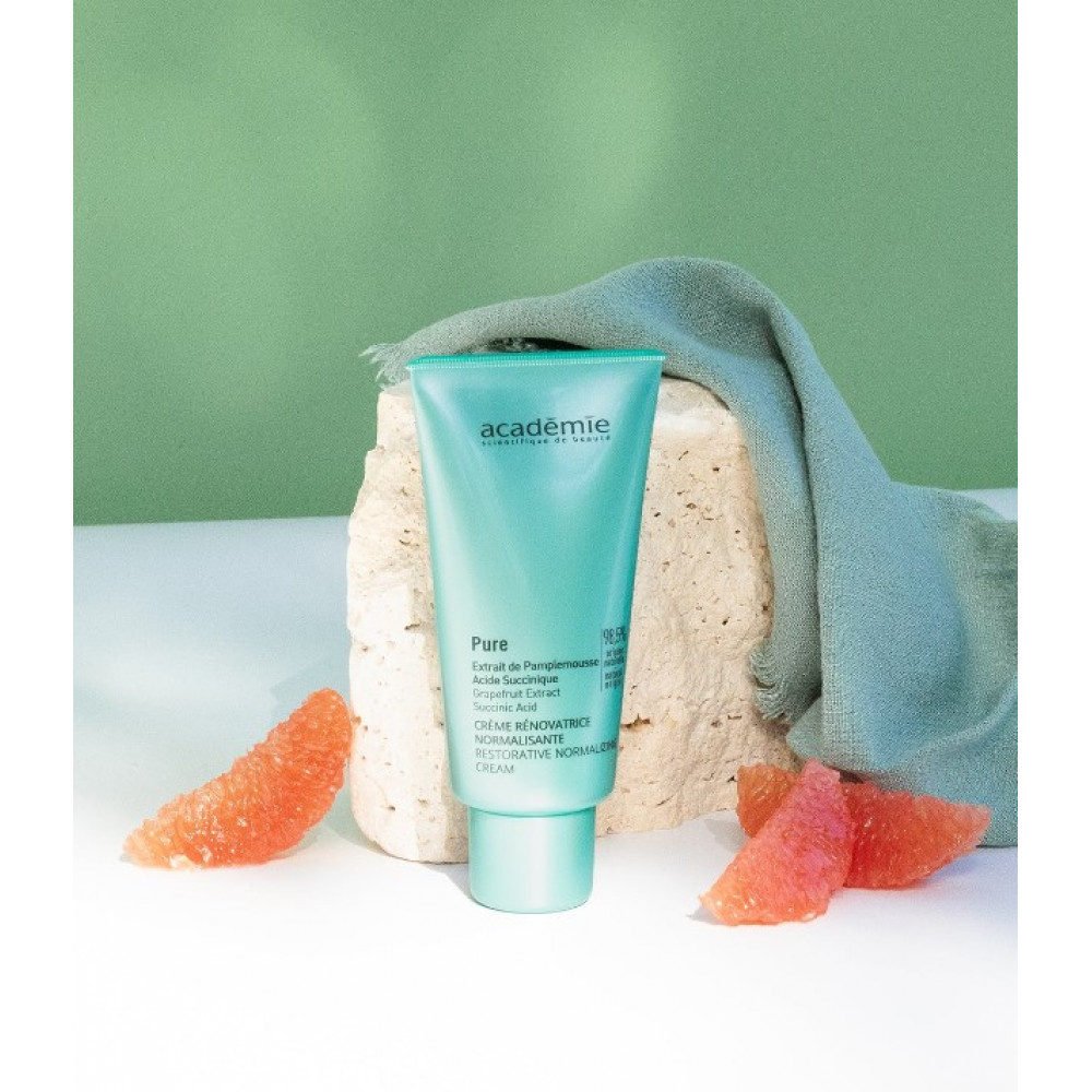 Відновлюючий нормалізуючий крем для обличчя - Academie Pure Restorative Normalizing Cream фото 3