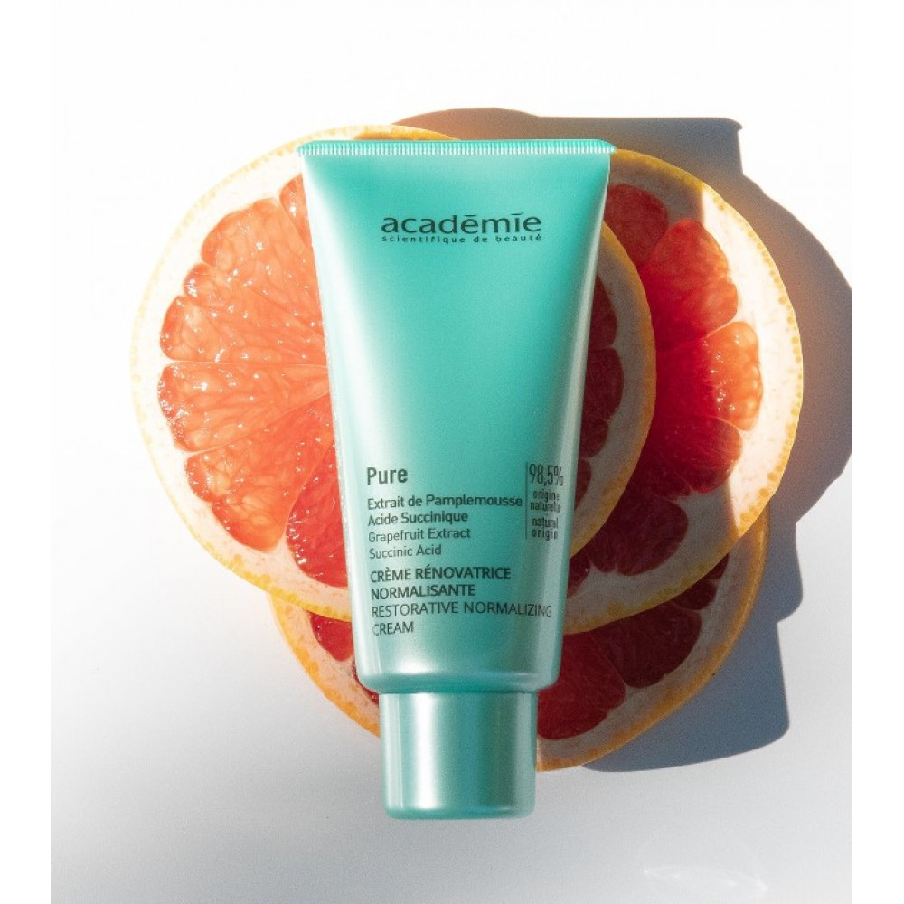 Відновлюючий нормалізуючий крем для обличчя - Academie Pure Restorative Normalizing Cream фото 2