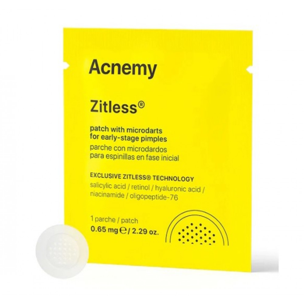 Пластир із мікроголками для ранніх стадій прищів - Acnemy Zitless (5xpatches) фото 2