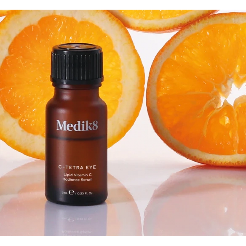 Денна сироватка навколо очей з вітаміном С - Medik8 C-Tetra eye фото 5