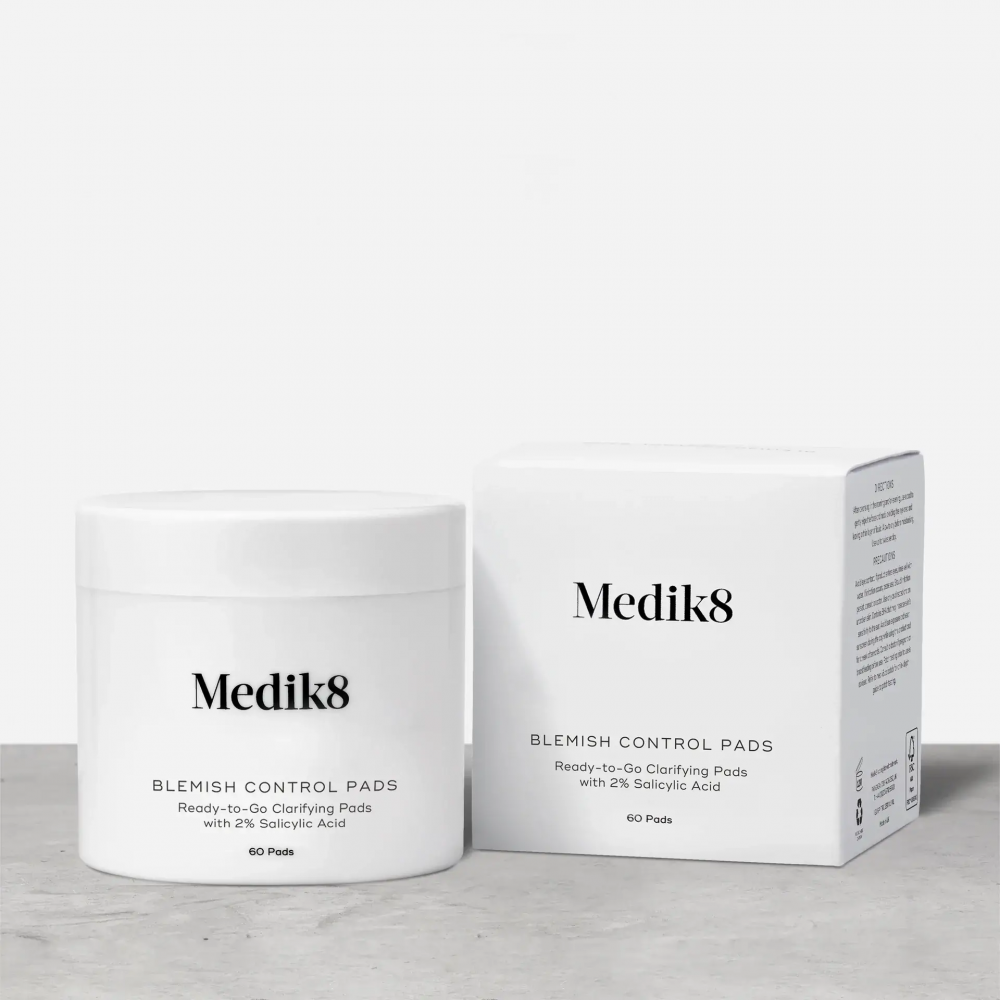 Подушечки з саліциловою кислотою для проблемної шкіри - Medik8 Blemish control pads фото 2