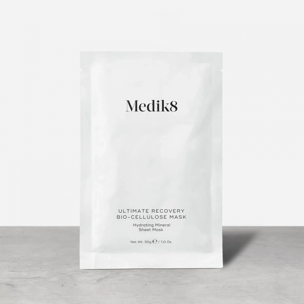 Восстанавливающая биоцеллюлозная маска с цинком - Medik8 Ultimate recovery bio cellulose mask фото 2