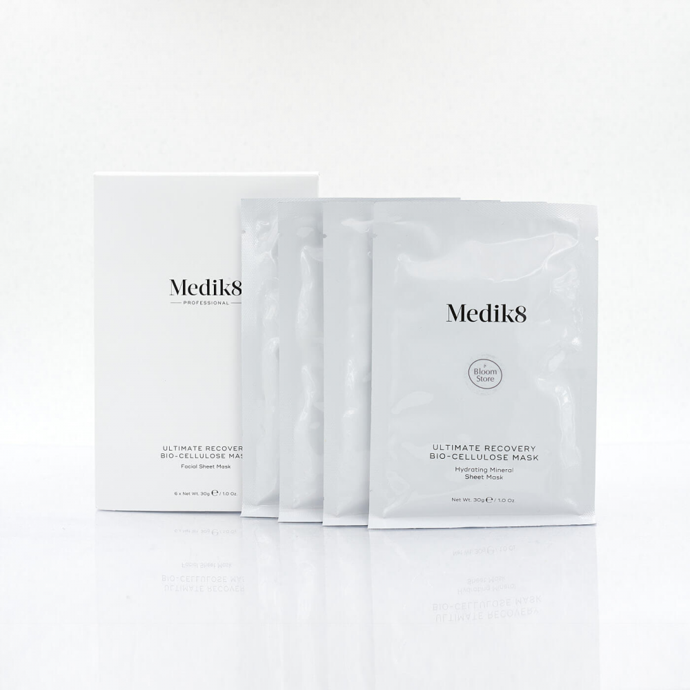 Восстанавливающая биоцеллюлозная маска с цинком - Medik8 Ultimate recovery bio cellulose mask фото 8