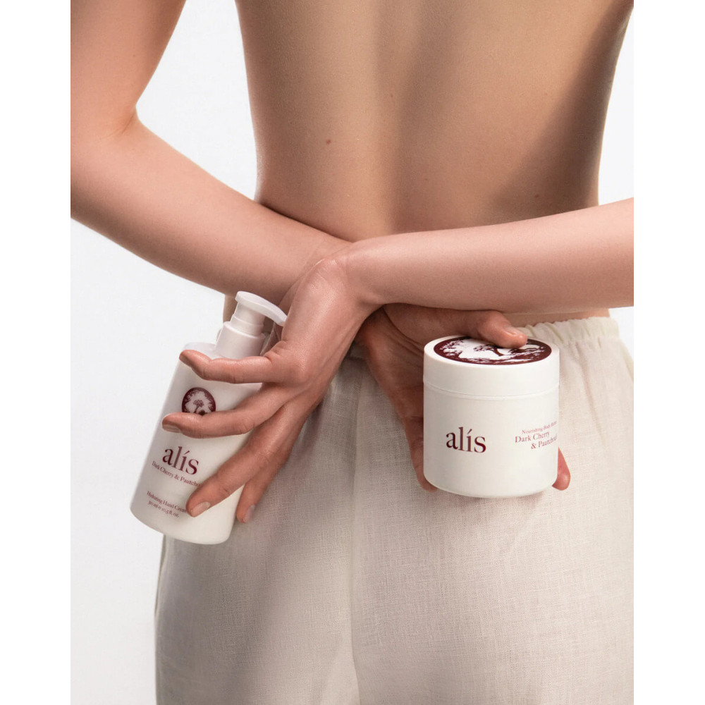 Поживний крем-баттер для тіла - Alis Dark Cherry & Pautchouli Nourishing Body Butter фото 4