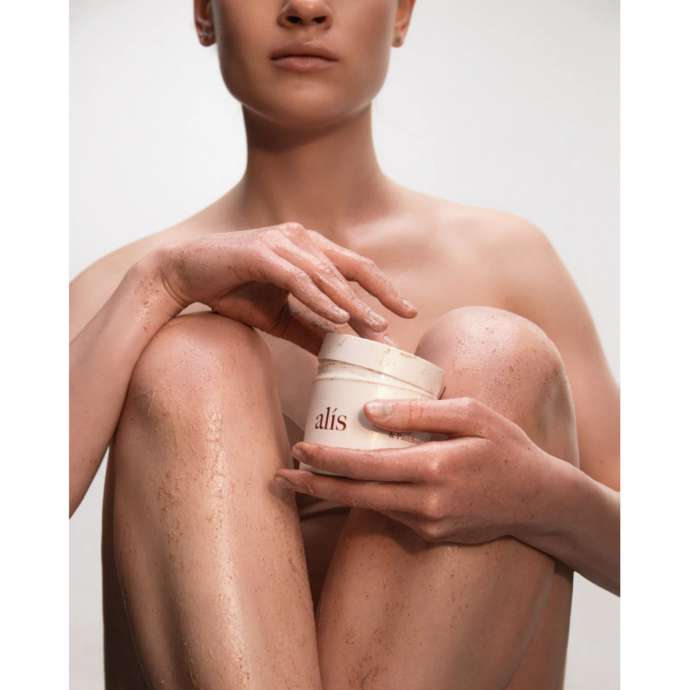 Зміцнюючий скраб для тіла - Alis Dark Cherry & Pautchouli Body Firming Scrub фото 4