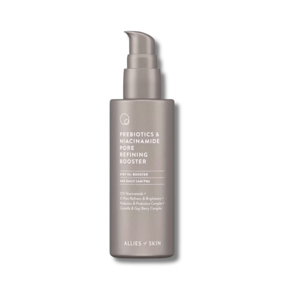 Бустер з пребіотиками та ніацинамідом - Allies Of Skin Probiotics & Niacinamide Pore Refining Booster - Фото 1