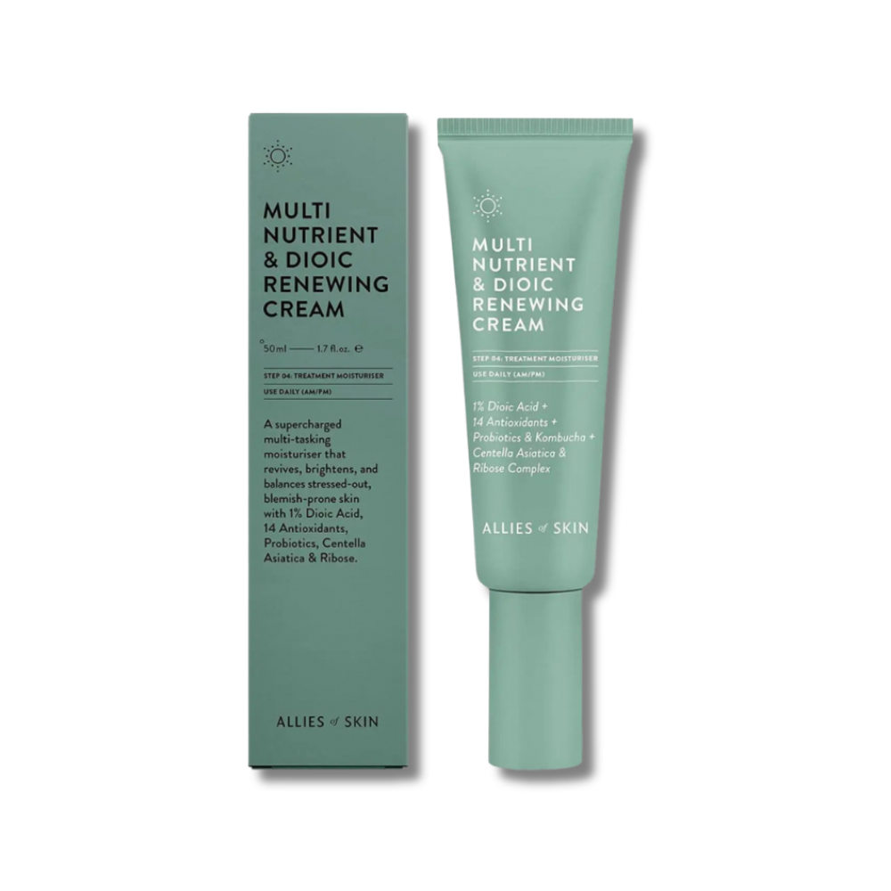 Мульти-живильний крем з дієвою кислотою - Allies of Skin Multi Nutrient + Dioic Renewing Cream - Фото 1