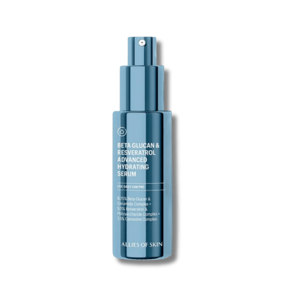 Зволожуюча сироватка з бета-глюканом - Allies of Skin Beta Glucan & Resveratrol Advanced Hydrating Serum - Фото 1