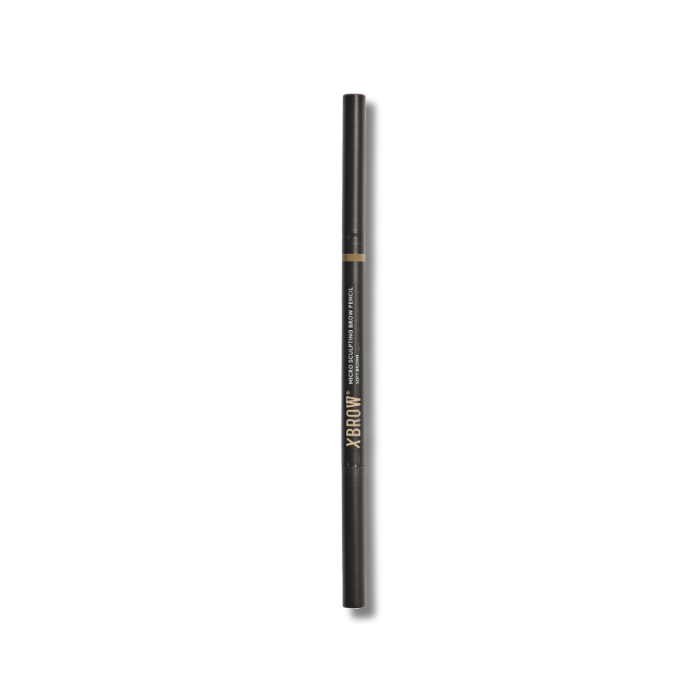 Олівець для брів "М'який коричневий" із мікроскульптурою - Xlash Cosmetics Micro-sculpting Brow Pencil Soft Brown - Фото 1