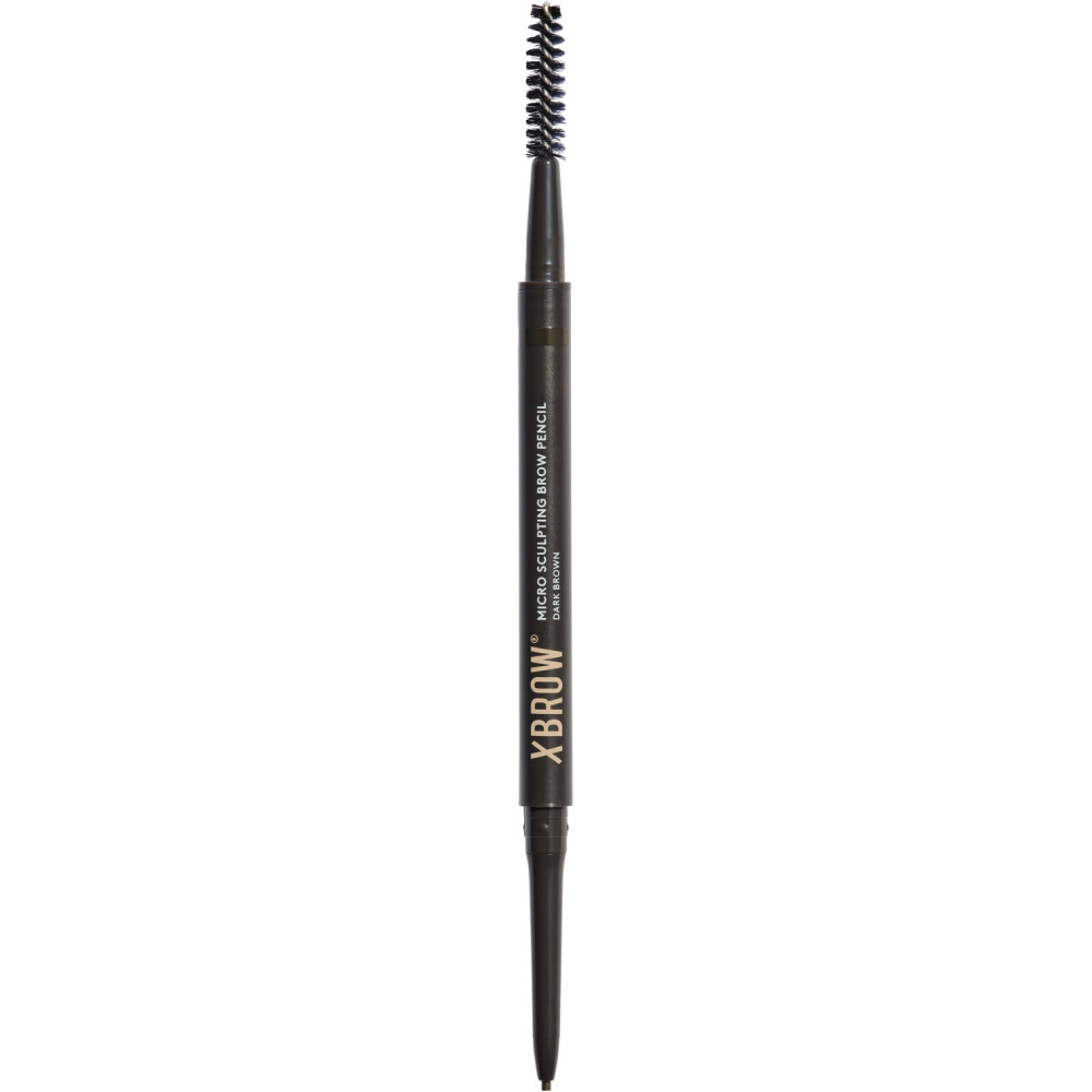 Олівець для брів "Темно-коричневий" із мікроскульптурою - Xlash Cosmetics Micro-sculpting Brow Pencil Dark Brown фото 5
