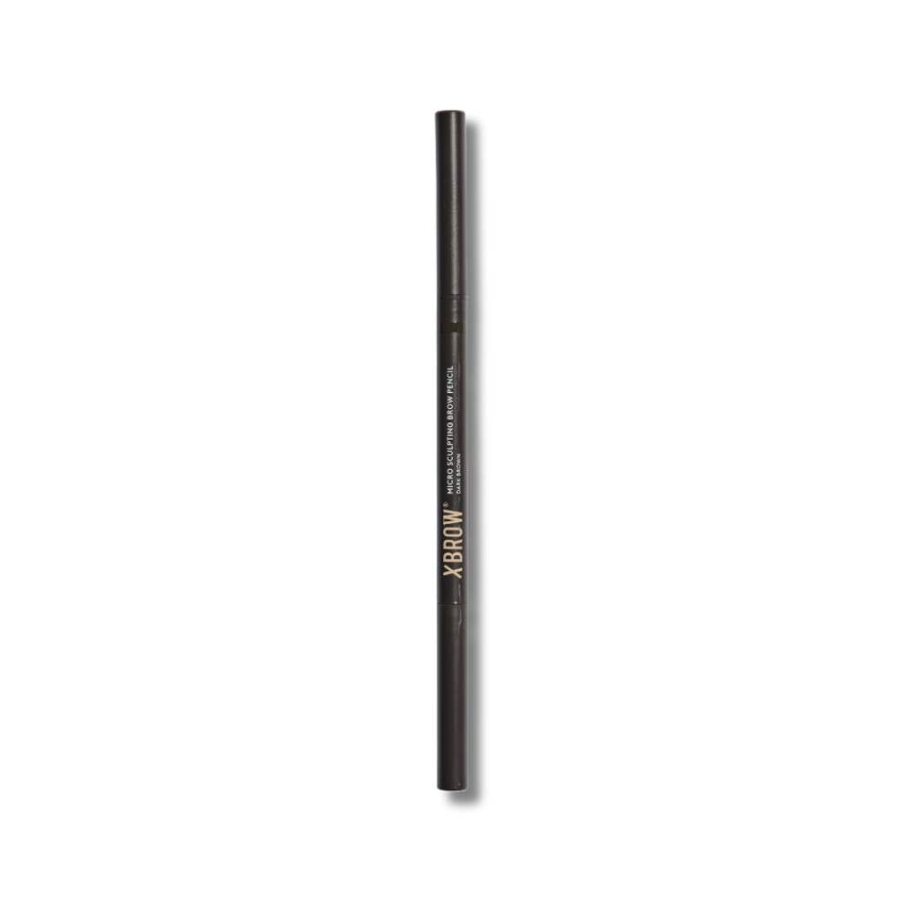 Олівець для брів "Темно-коричневий" із мікроскульптурою - Xlash Cosmetics Micro-sculpting Brow Pencil Dark Brown - Фото 1