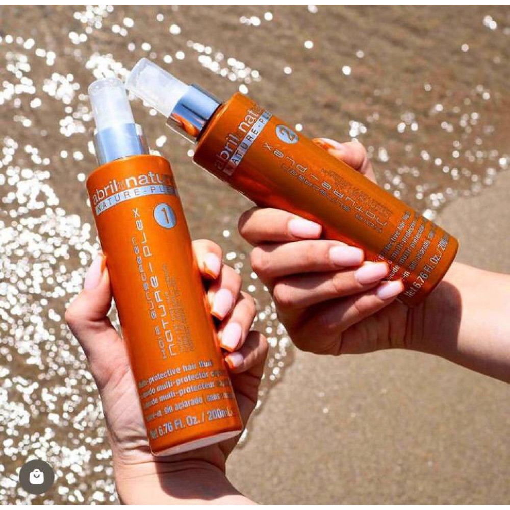 Двофазний спрей для тонкого та натурального волосся - Abril et Nature Nature-Plex Hair Sunscreen Spray 2 фото 4