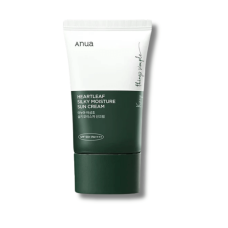 Солнцезащитный крем для чувствительной кожи - Anua Heartleaf Silky Moisture Sunscreen