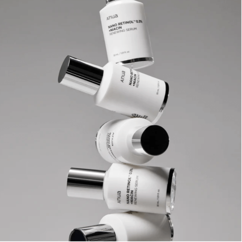 Активная сыворотка для улучшения структуры кожи, тона и рельефа - Anua Retinol 0.3% + Niacin Renewing Serum фото 4