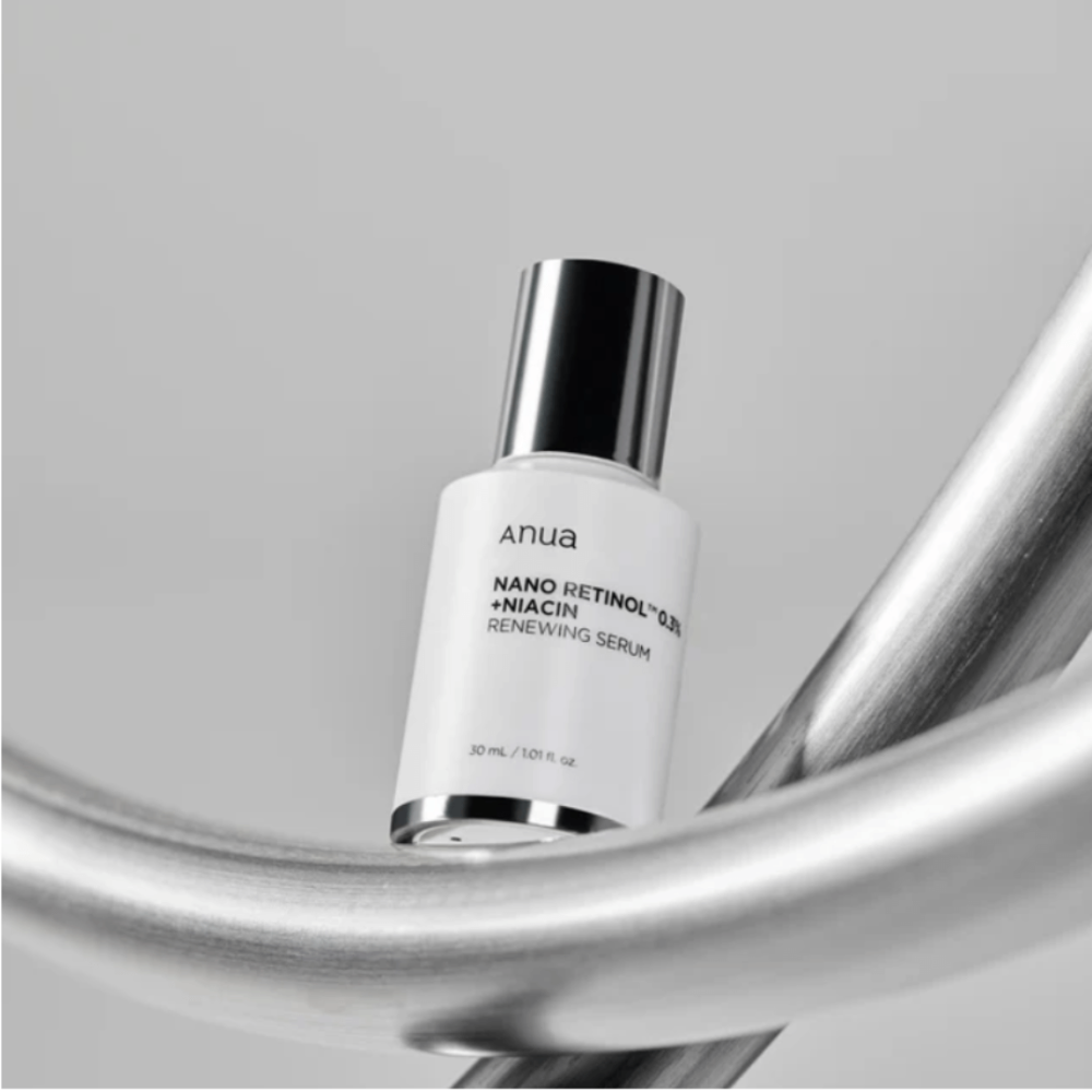 Активная сыворотка для улучшения структуры кожи, тона и рельефа - Anua Retinol 0.3% + Niacin Renewing Serum фото 5