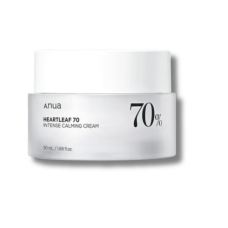 Успокаивающий крем для лица с экстрактом гуттуинии - Anua Heartleaf 70% Intense Calming Cream