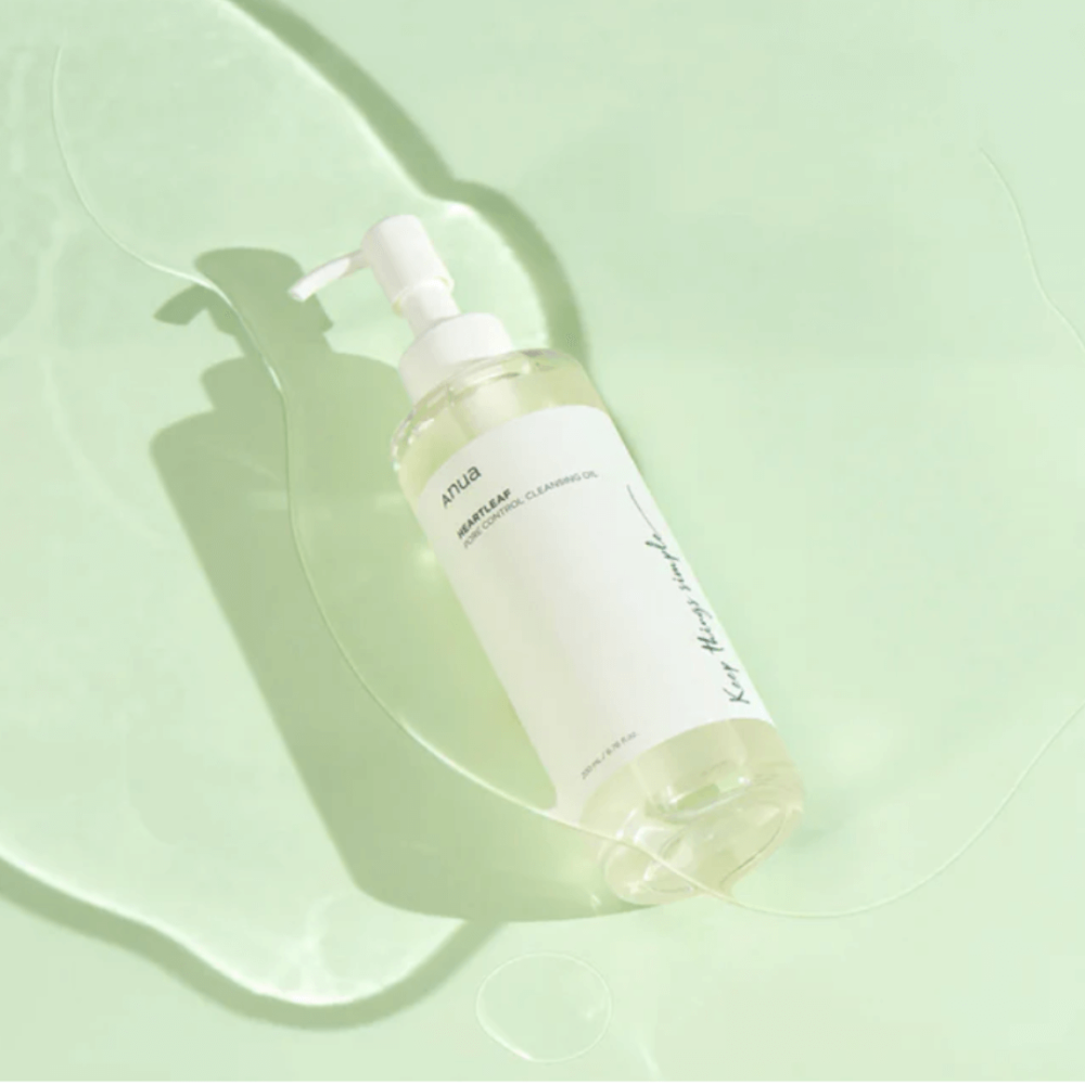 Гидрофильное масло для глубокой очистки кожи - Anua Heartleaf Pore Control Cleansing Oil фото 2