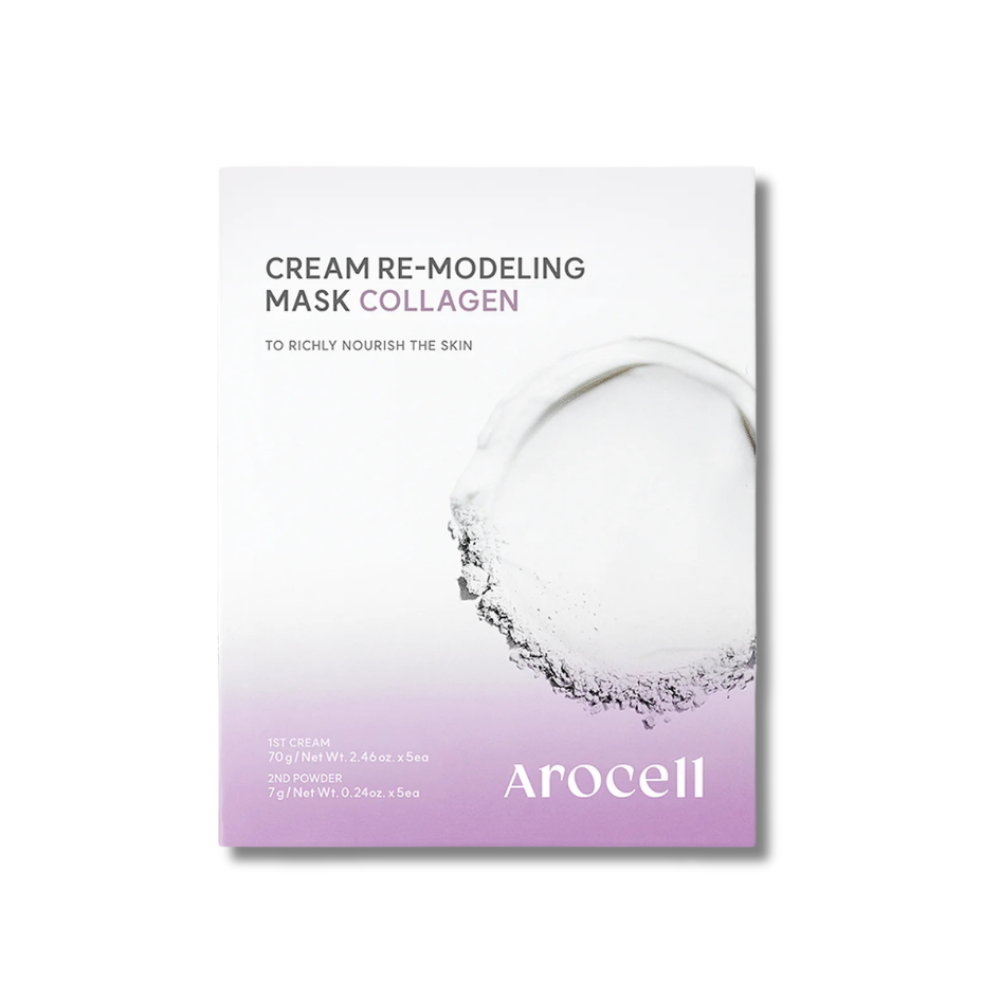 Альгинатная маска с коллагеном для упругости кожи - Arocell Cream Remodeling Mask Collagen - Фото 1