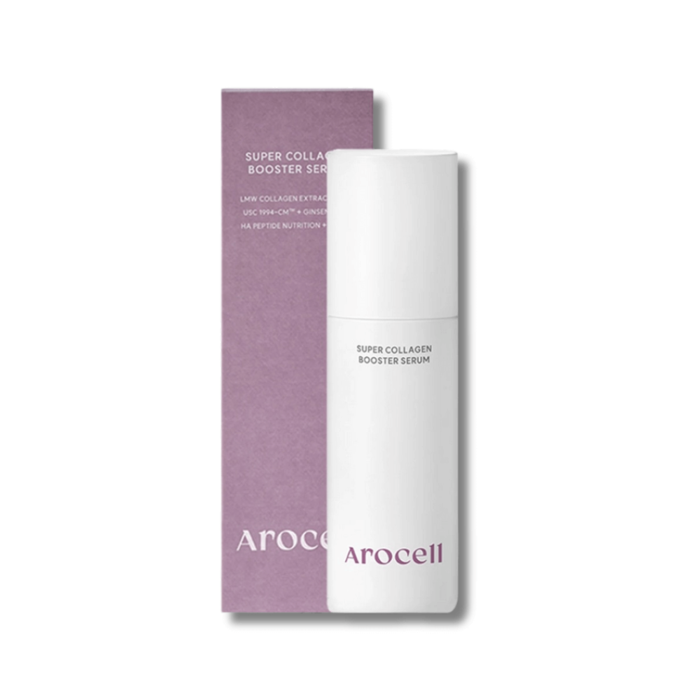 Бульбашкова сироватка з колагеном та гіалуроновою кислотою - Arocell Super Collagen Booster Serum - Фото 1